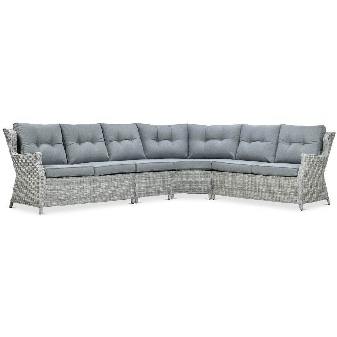 TRIVENTO DINING CORNER SOFA STONE GREY