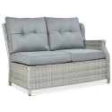 TRIVENTO DINING CORNER SOFA STONE GREY