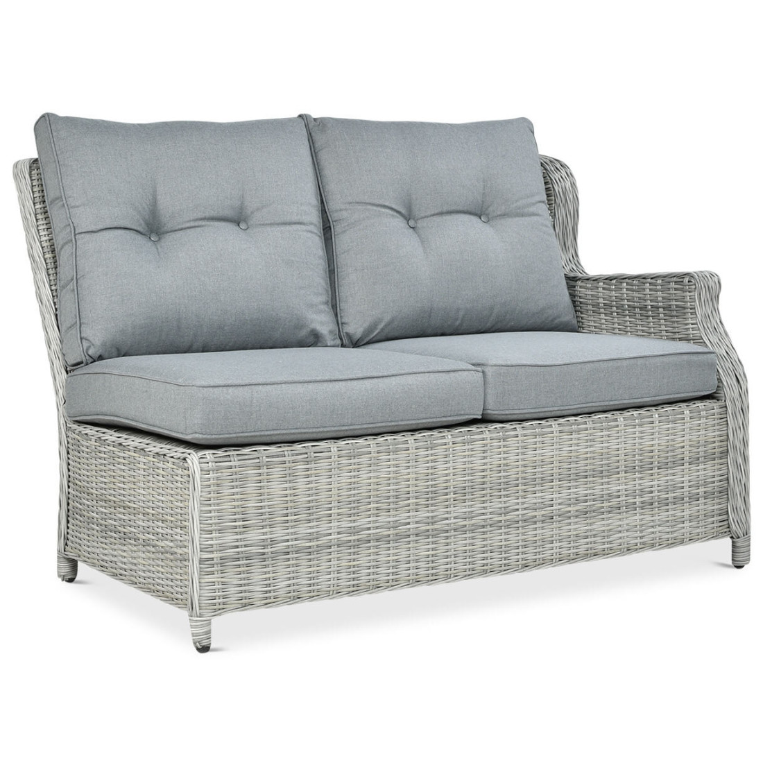 TRIVENTO DINING CORNER SOFA STONE GREY