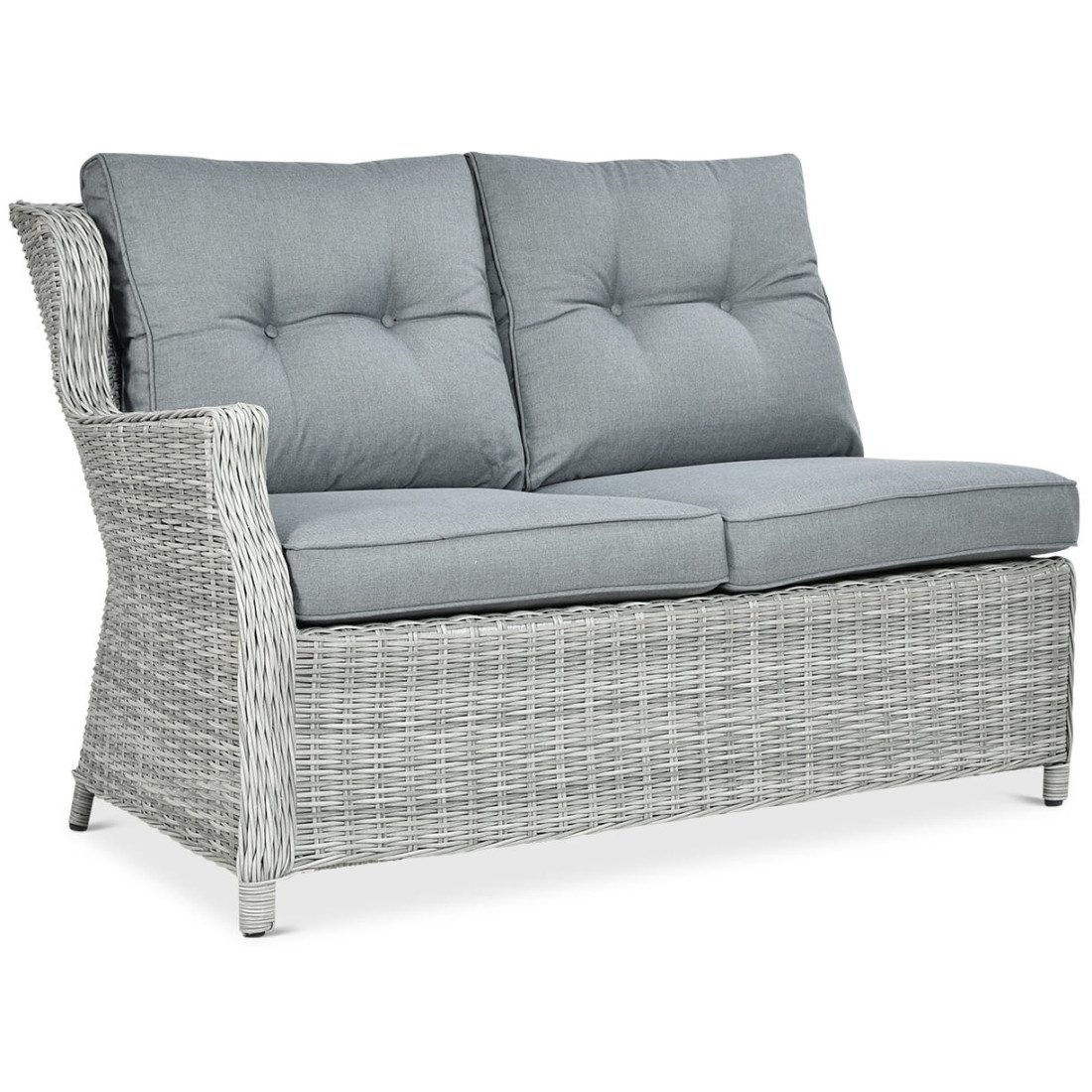 TRIVENTO DINING CORNER SOFA STONE GREY