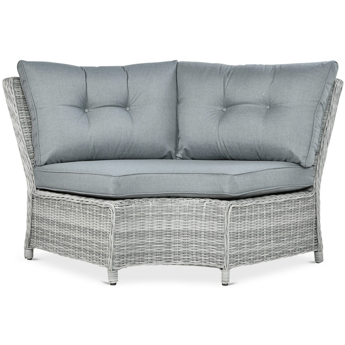 TRIVENTO DINING CORNER SOFA STONE GREY