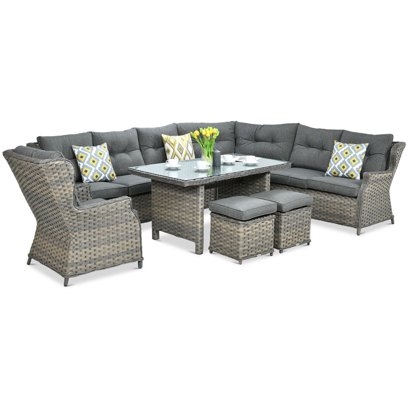 TRIVENTO DINING CORNER MELANGE