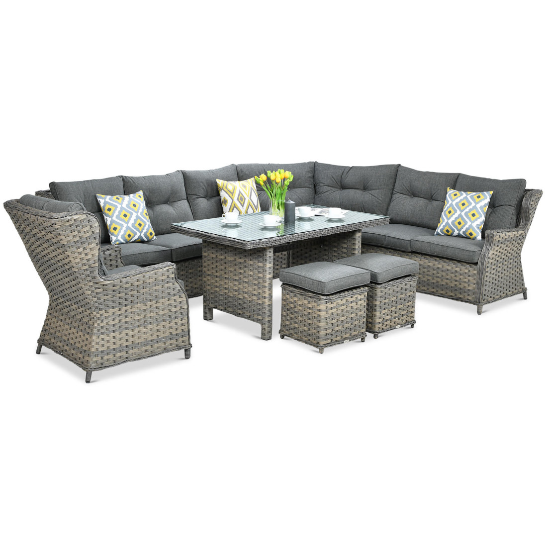 TRIVENTO DINING CORNER MELANGE