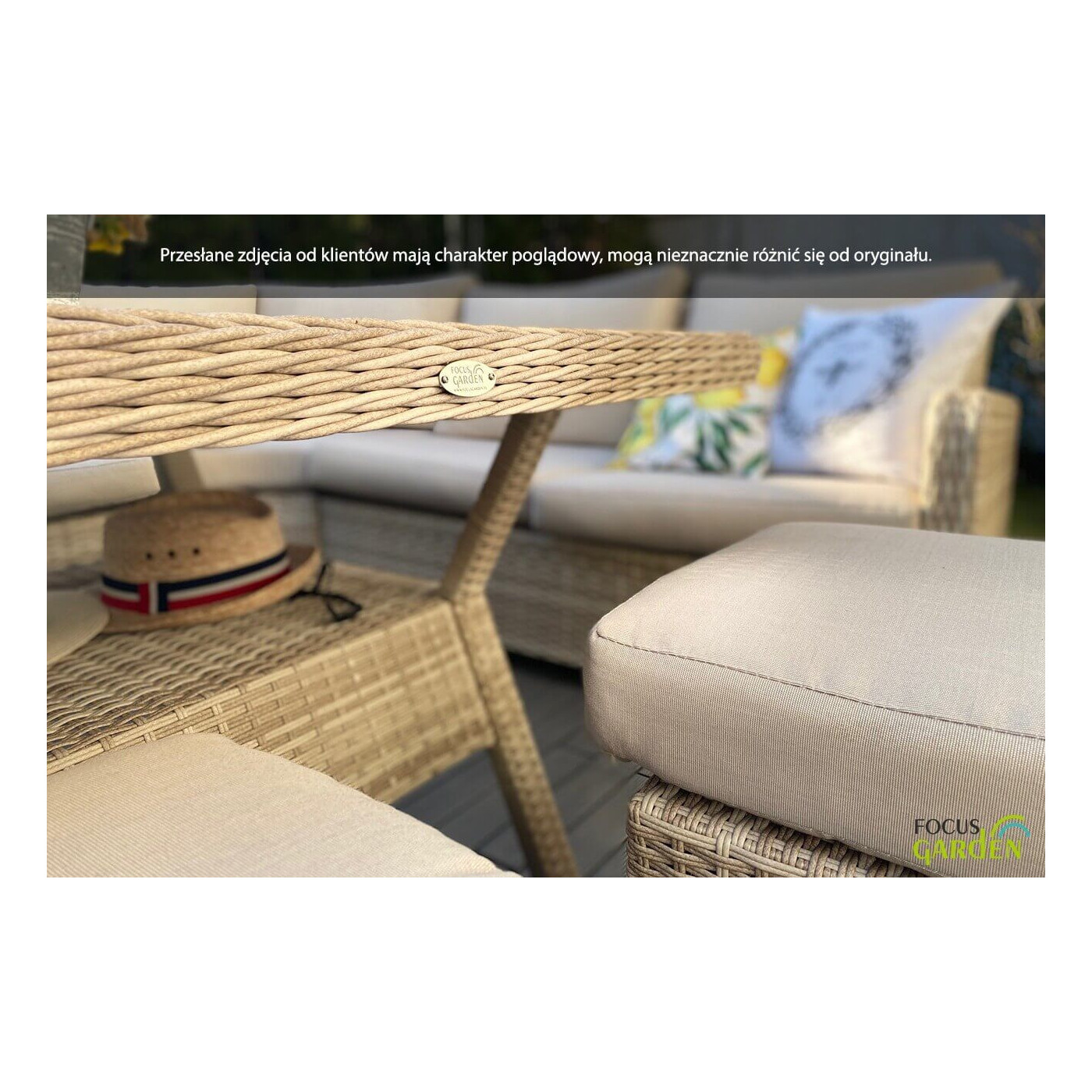 Naroznik technorattanowy Toledo Dining Grey