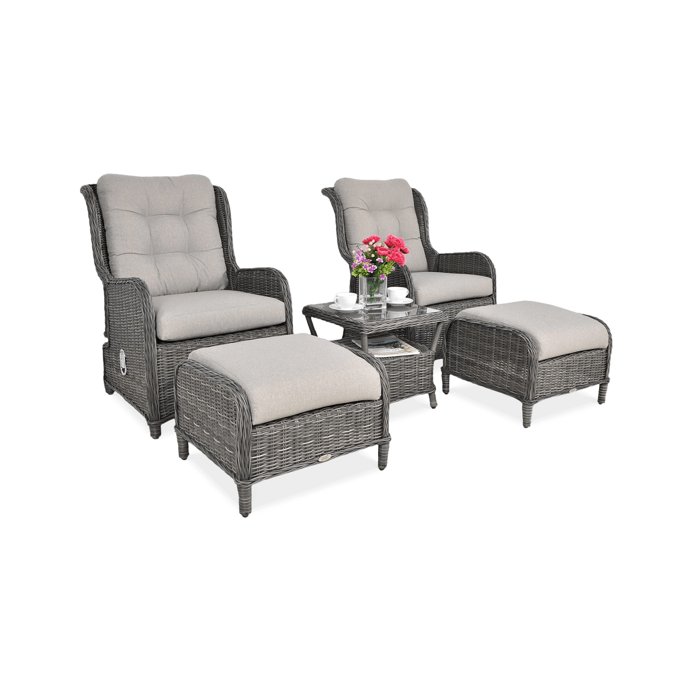 SIENNA DUO PREMIUM SET DARK GREY
