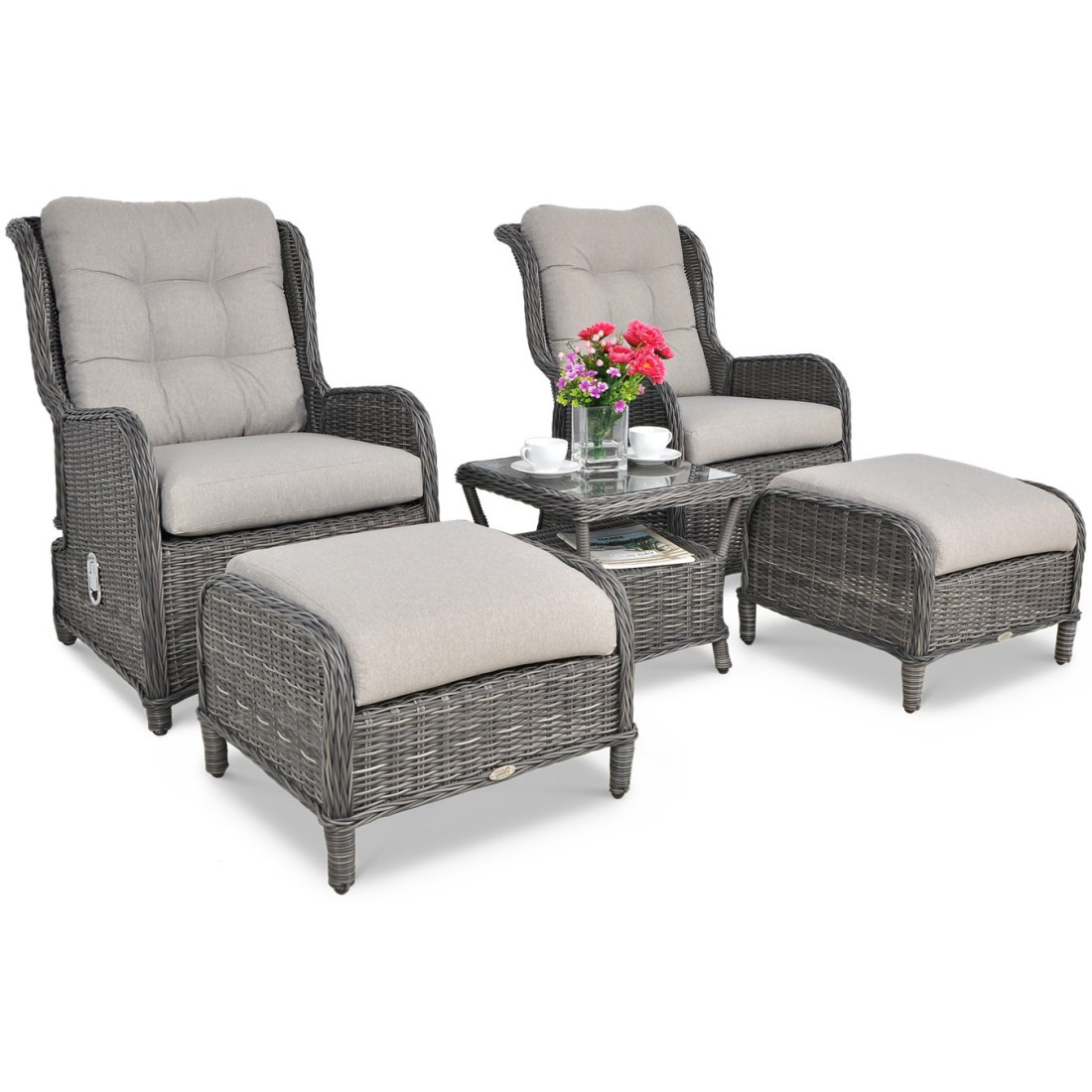 SIENNA DUO PREMIUM SET DARK GREY