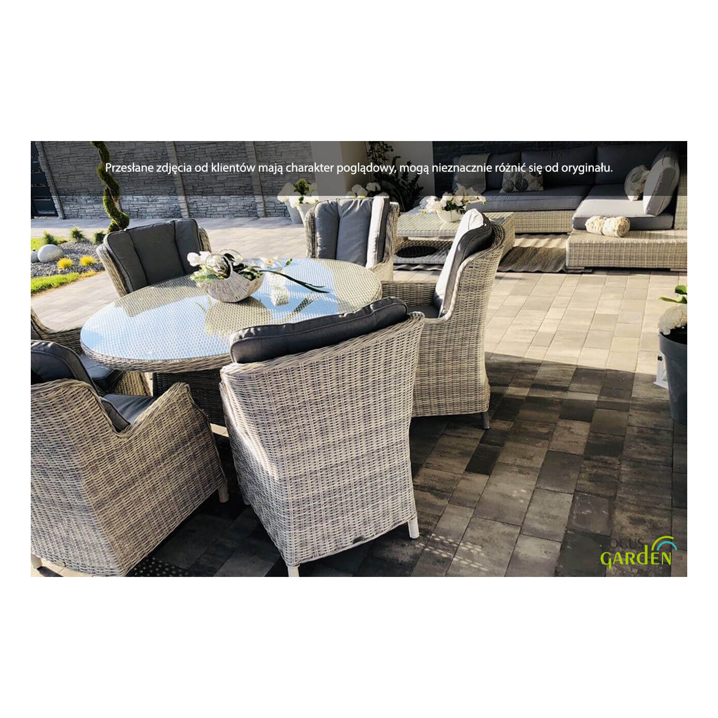 RAVENA 6+1 SET DARK GREY