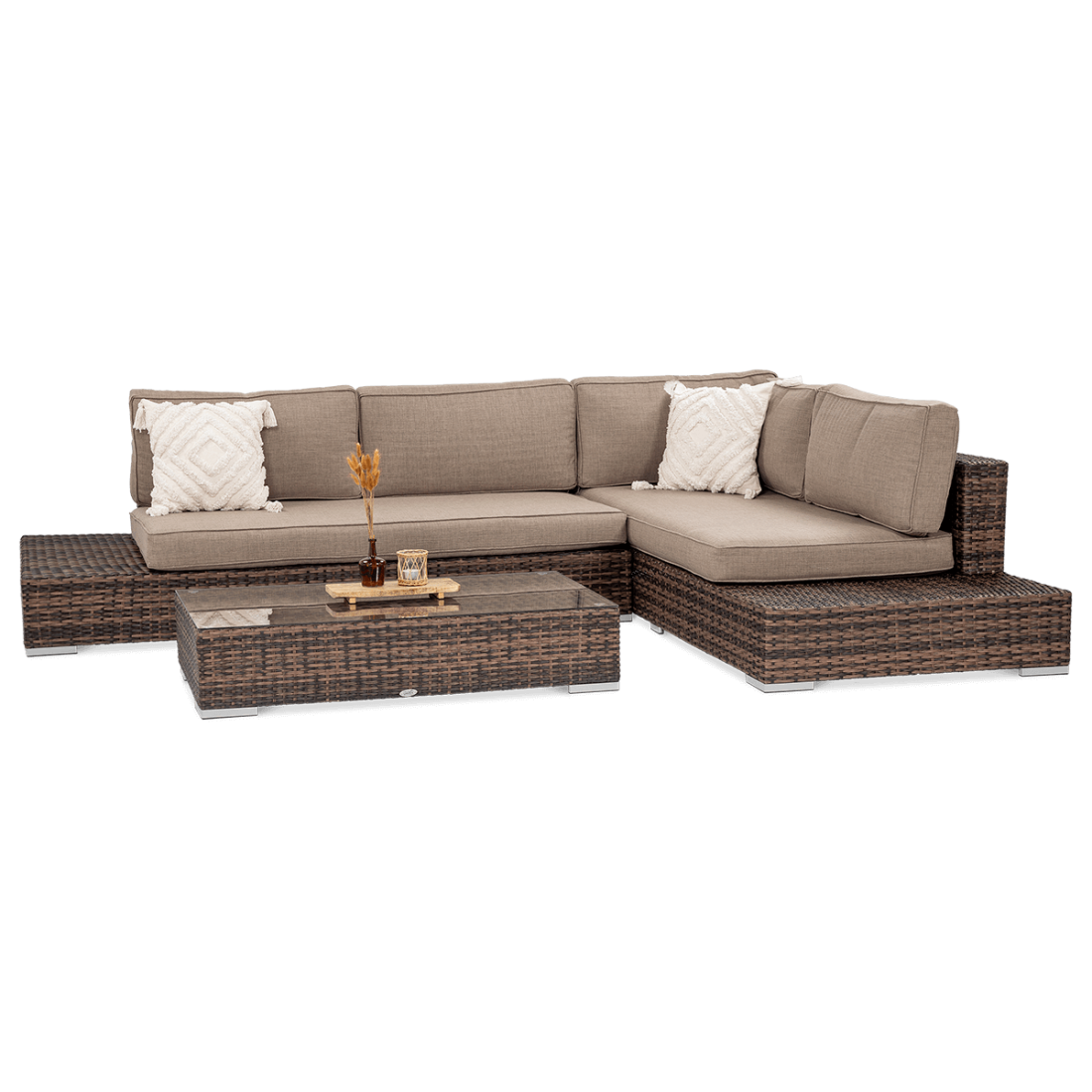 Meble do ogrodu z technorattanu