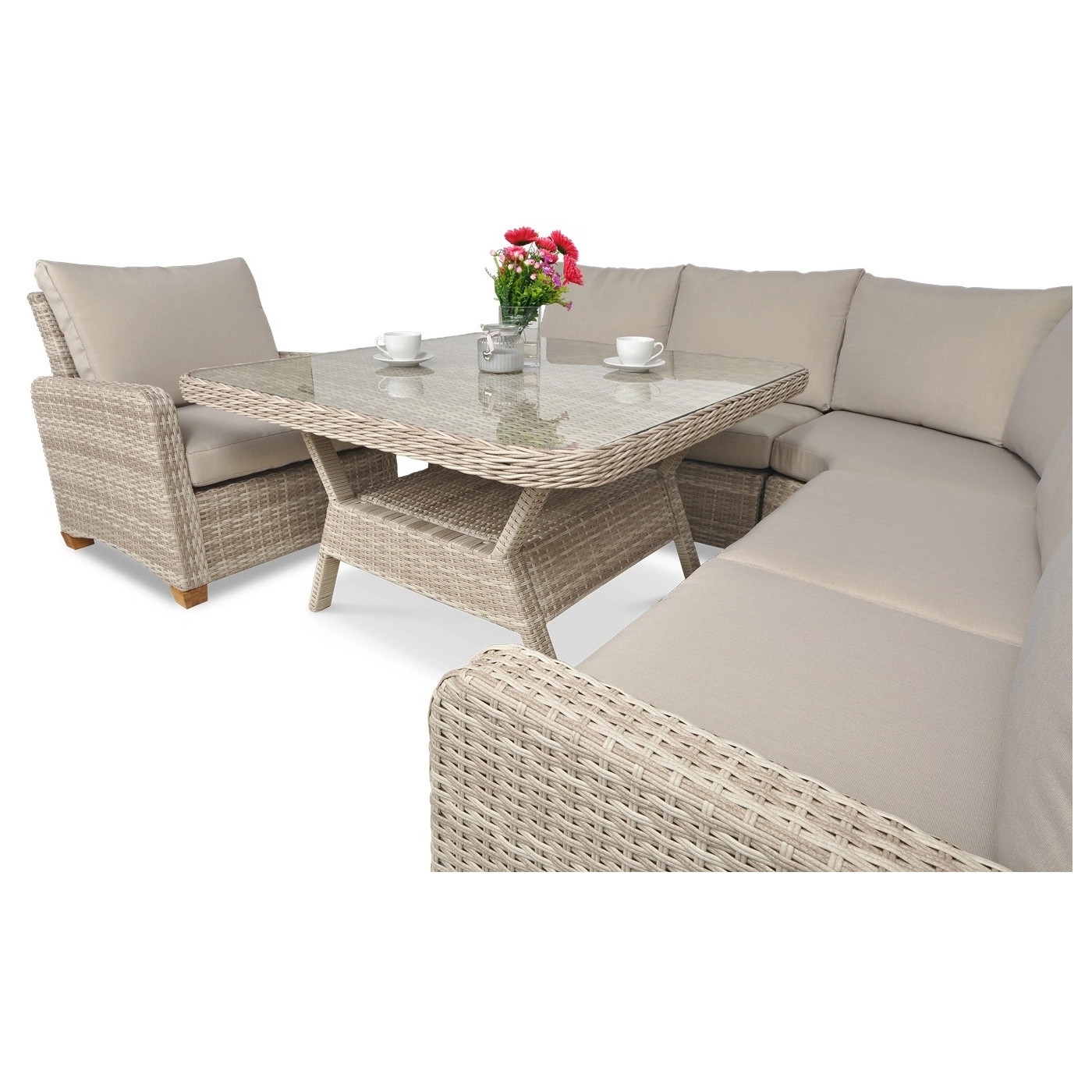 TOLEDO DINING NAROŻNIK BEIGE