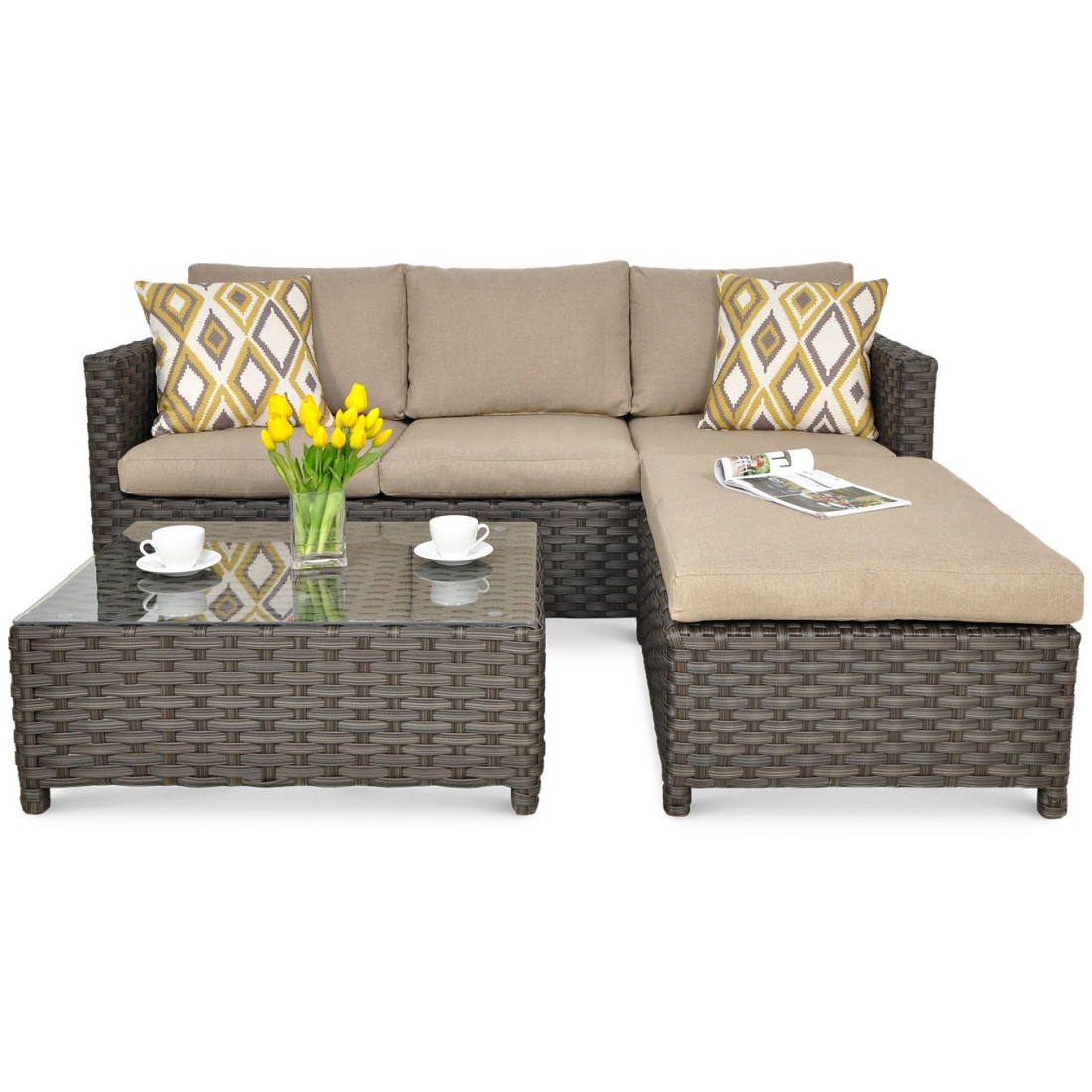 MARCO CAFFE CORNER BROWN