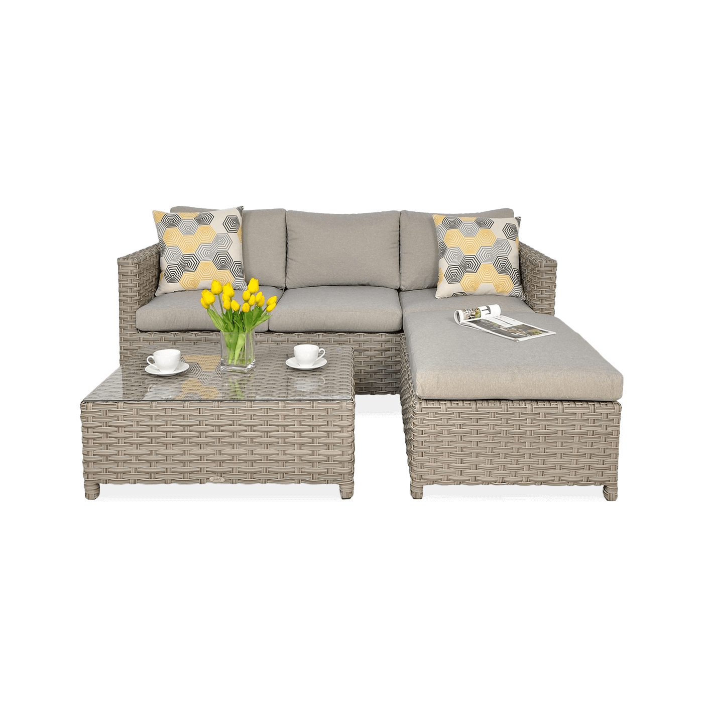 MARCO CAFFE CORNER SOFA BEIGE