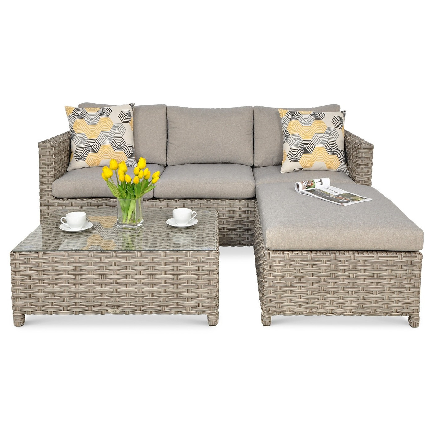 MARCO CAFFE CORNER SOFA BEIGE