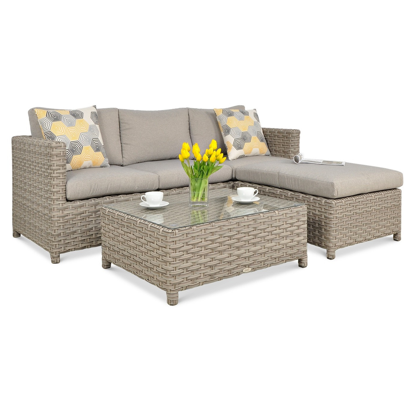 MARCO CAFFE CORNER SOFA BEIGE