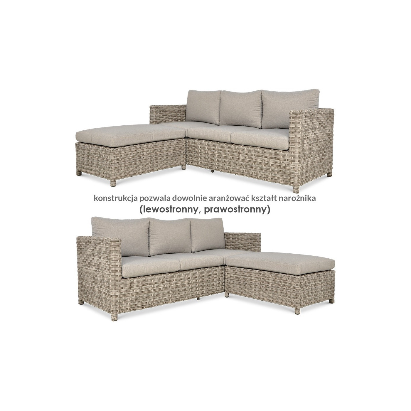 MARCO CAFFE CORNER SOFA BEIGE
