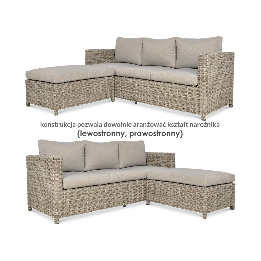 MARCO CAFFE CORNER SOFA BEIGE