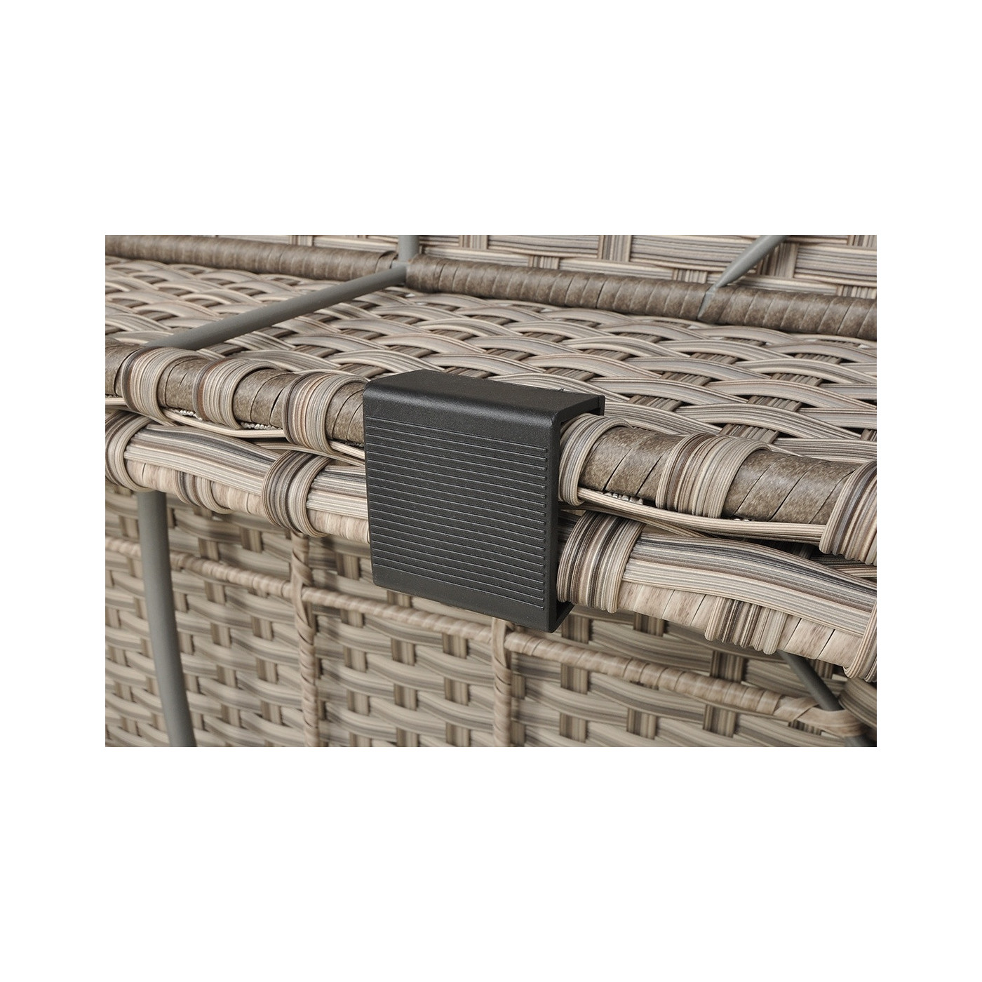 Narożnik technorattanowy Marco Caffe Modern Grey