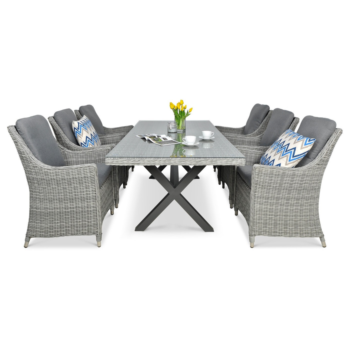 NAPOLI 6/200 STONE GREY SET