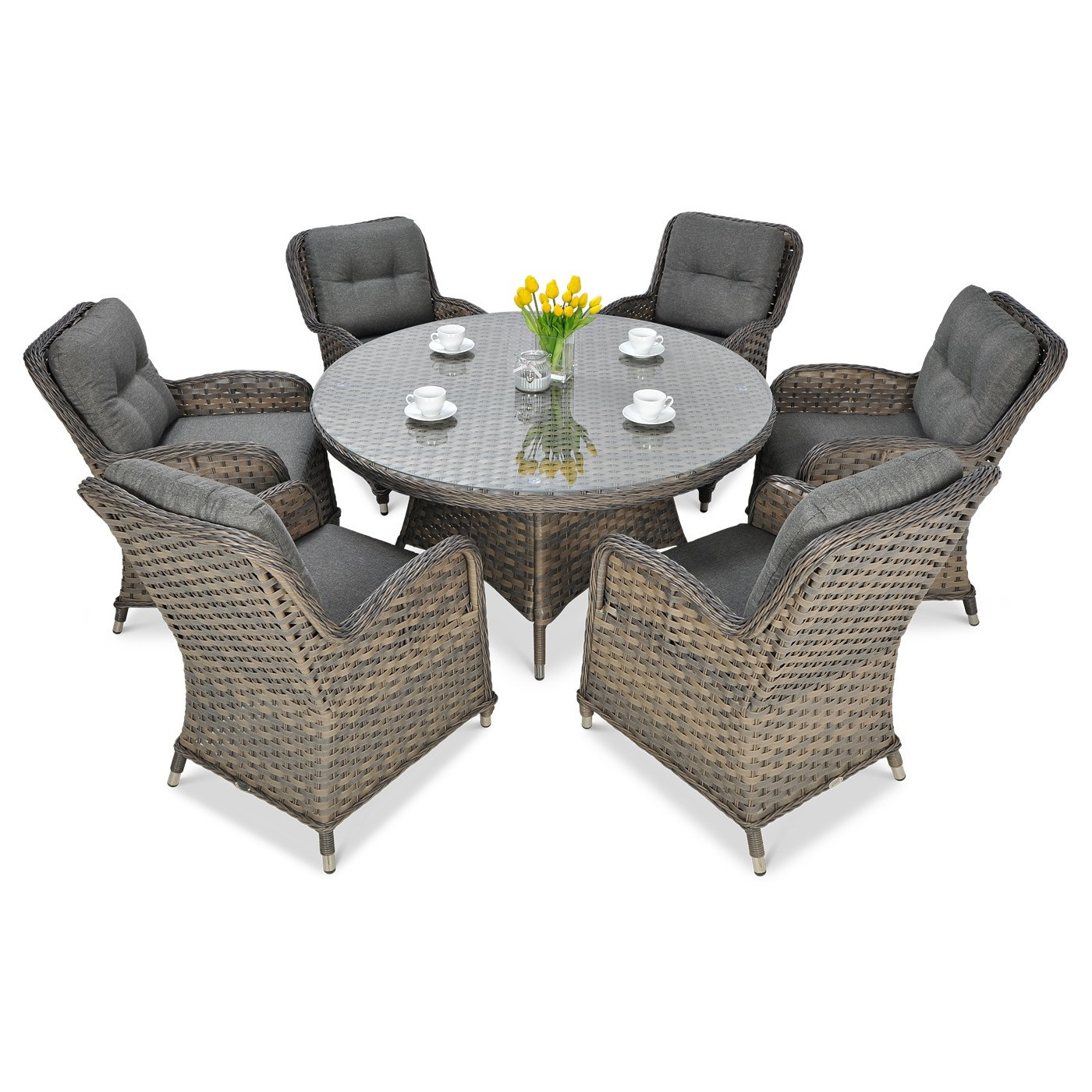 BARCELONA 6/140 MELANGE SET