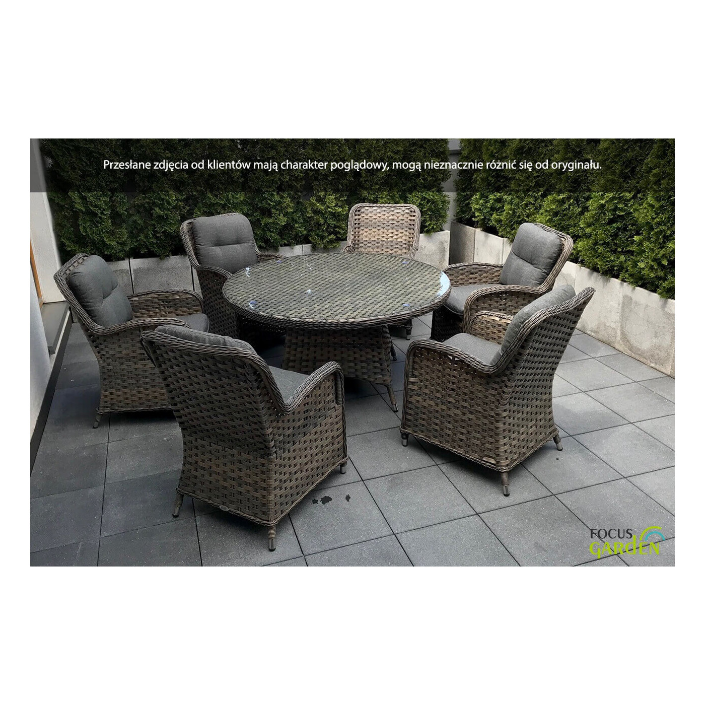 Meble z Technorattanu Barcelona Grey