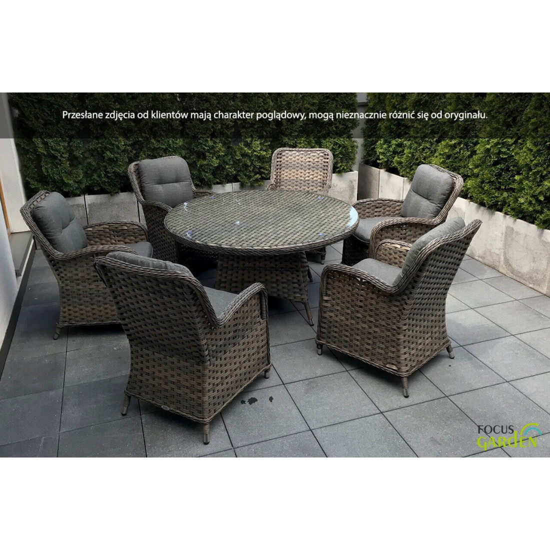 Meble z Technorattanu Barcelona Grey