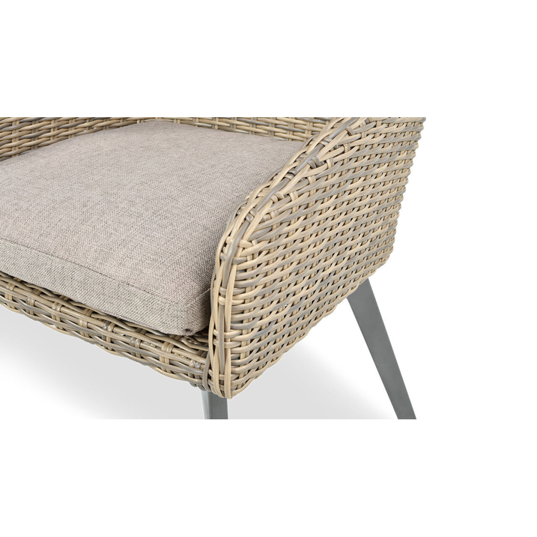 Zestaw jadalniany z technorattanu Milano 6200 Brown