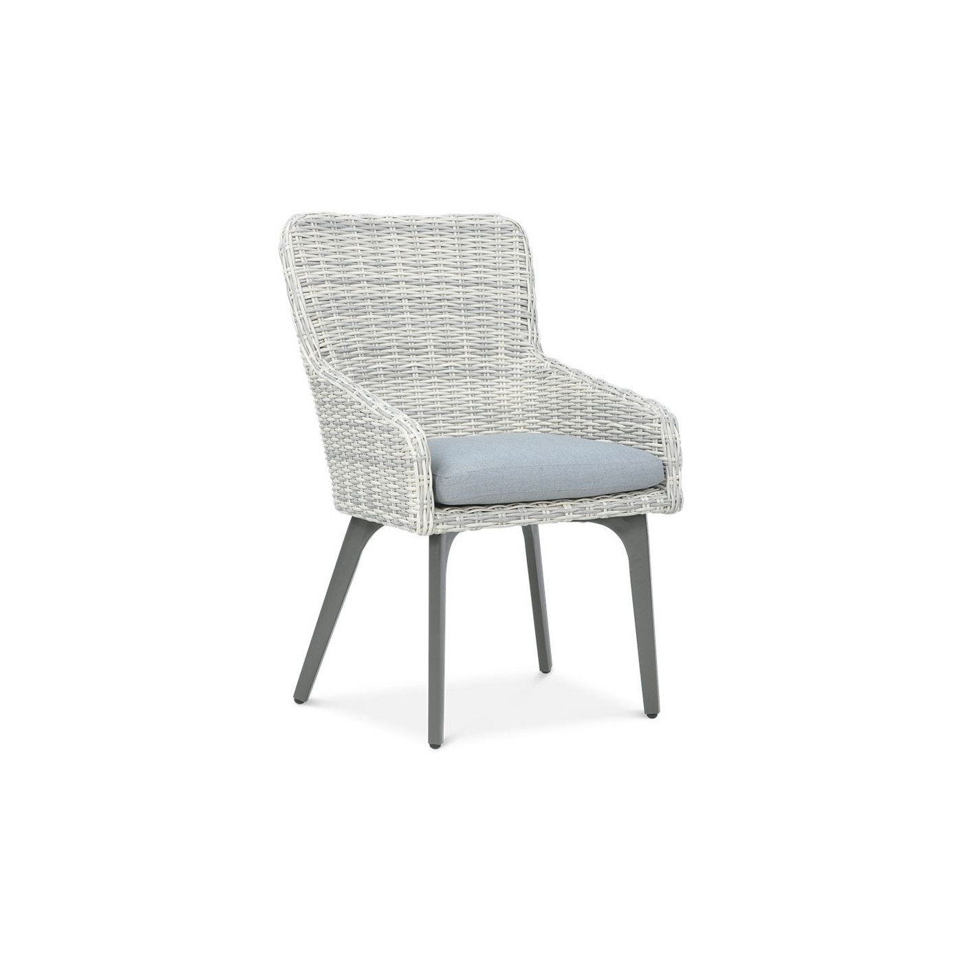 Zestaw ogrodowy technorattanowy MILANO 6200 White Grey