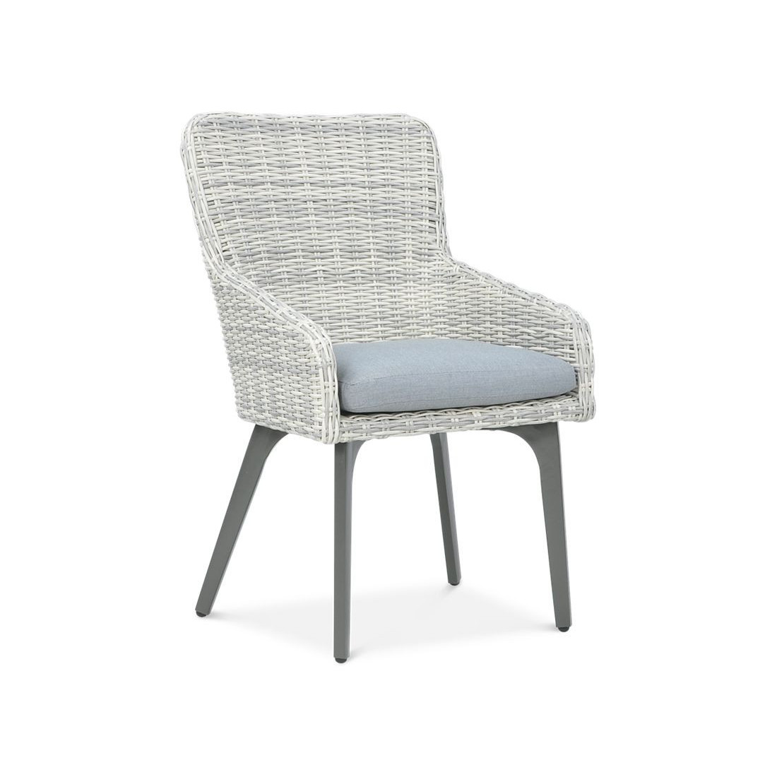 Zestaw ogrodowy technorattanowy MILANO 6200 White Grey