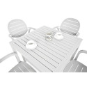 Zestaw mebli ogrodowych Nardi Palma Cube 80/41 biały