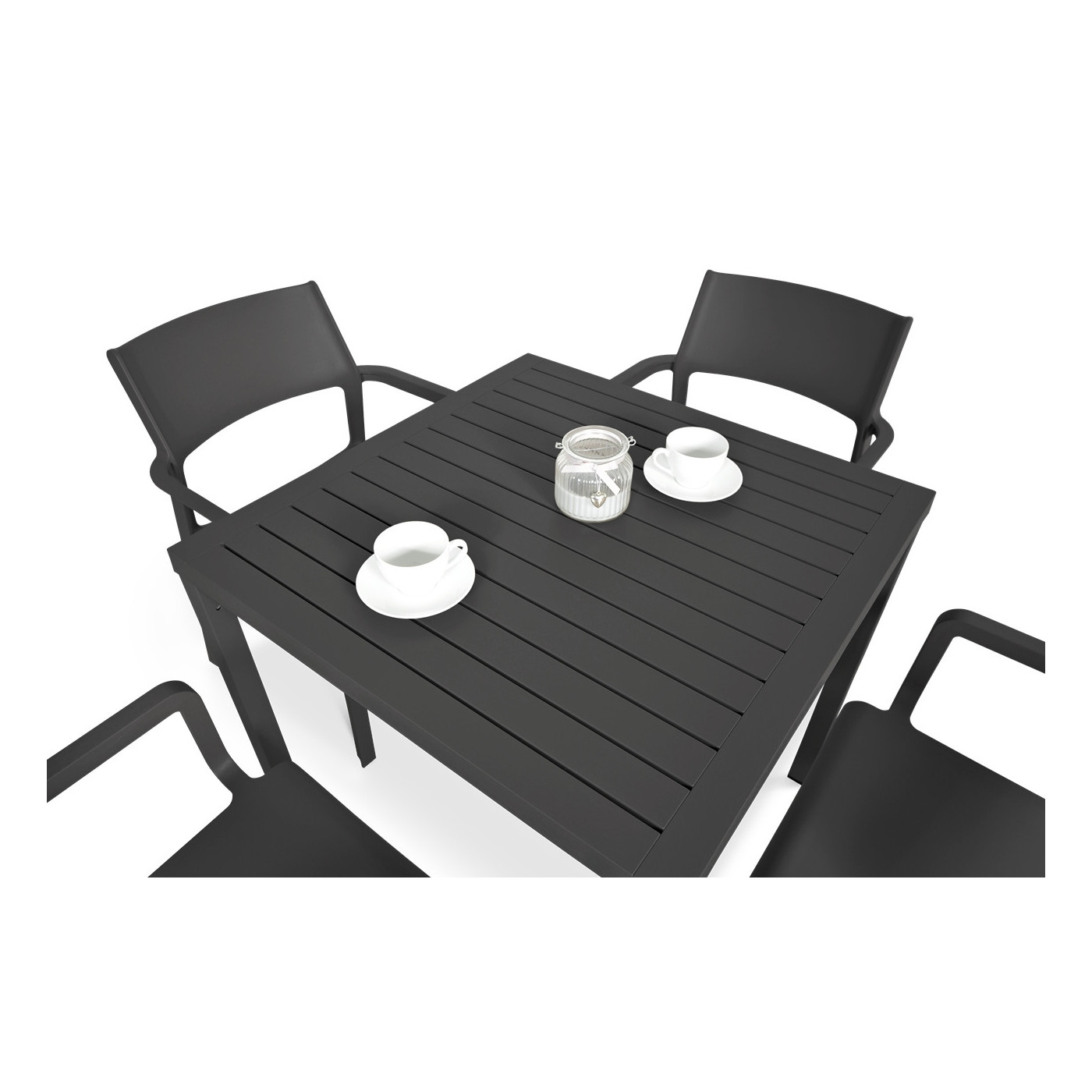 TRILL/CUBE 80 4+1 SET ANTHRACITE