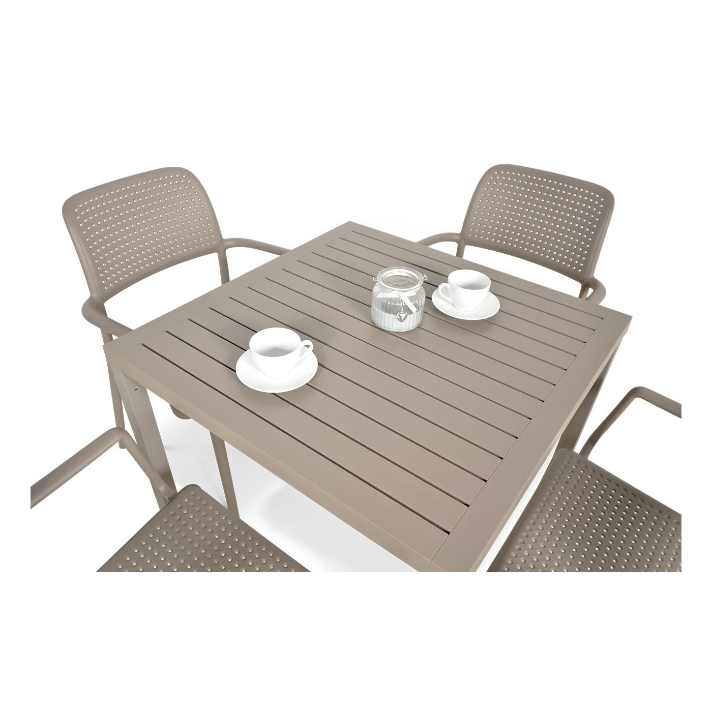 Zestaw Mebli Ogrodowych Nardi Boracube 80/41 - Kolor Tortora