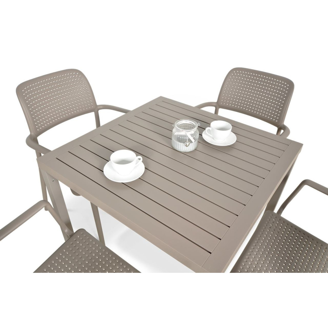 Zestaw Mebli Ogrodowych Nardi Boracube 80/41 - Kolor Tortora