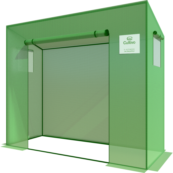 Szklarnia foliowa na pomidory 200x77 cm kolor zielony Cultivo 