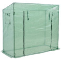 Cechy szklarni foliowej na pomidory 200x77 cm kolor zielony Cultivo 
