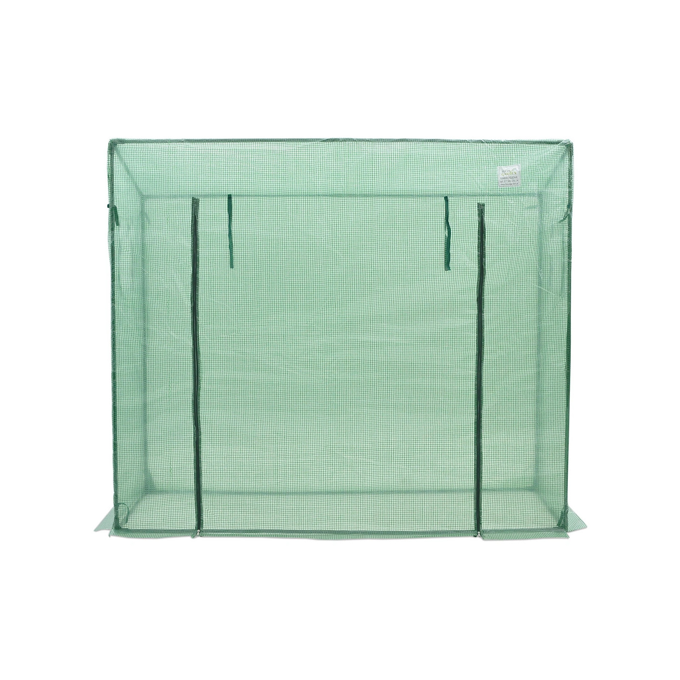 Szklarnia foliowa na pomidory 200x77 cm kolor zielony Cultivo - widok boczny 