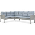 CORTINA DOLPHIN GREY CORNER SOFA