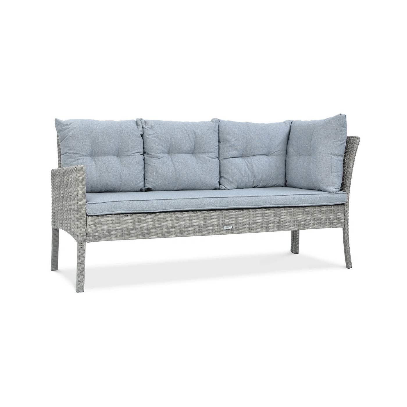 CORTINA DOLPHIN GREY CORNER SOFA
