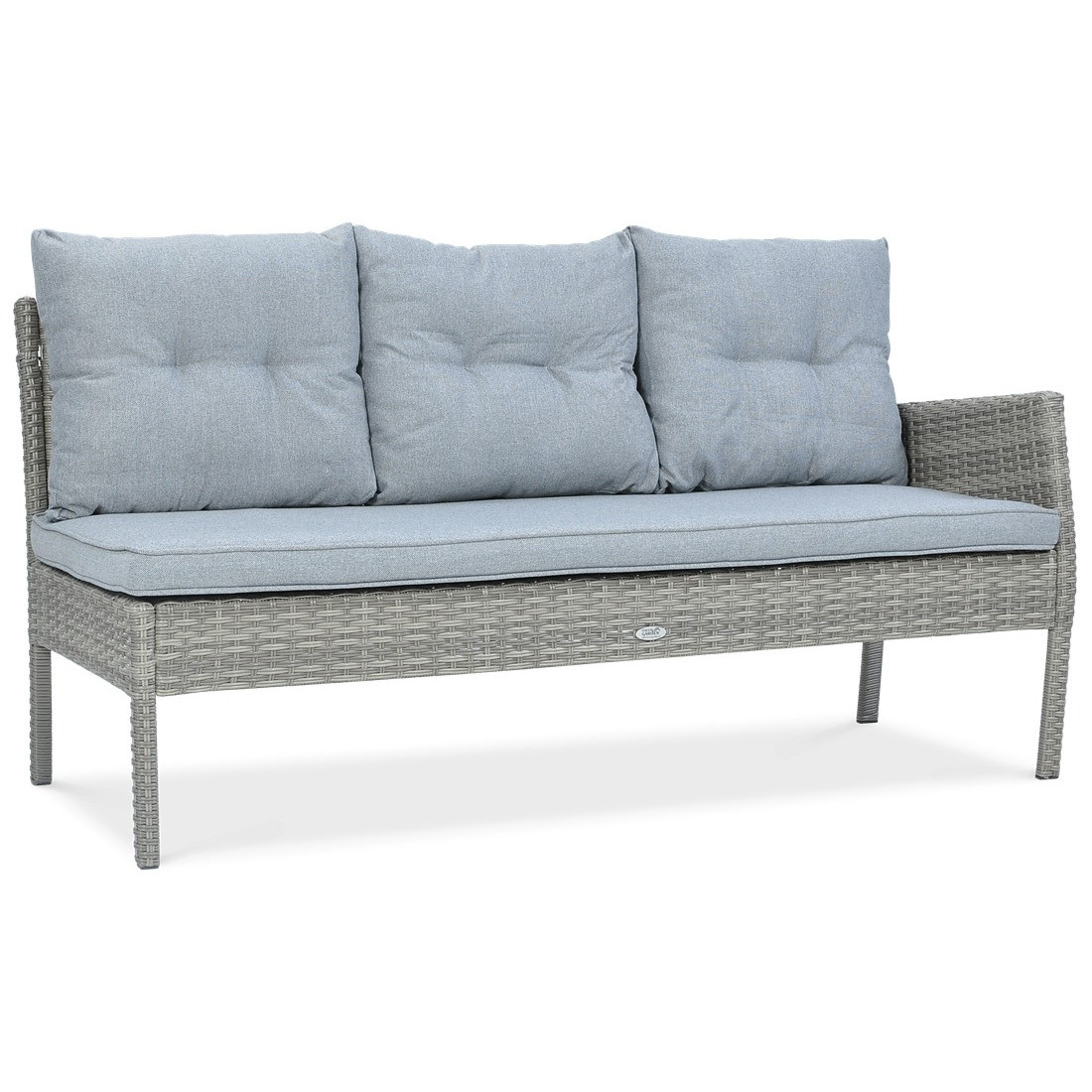 CORTINA DOLPHIN GREY CORNER SOFA