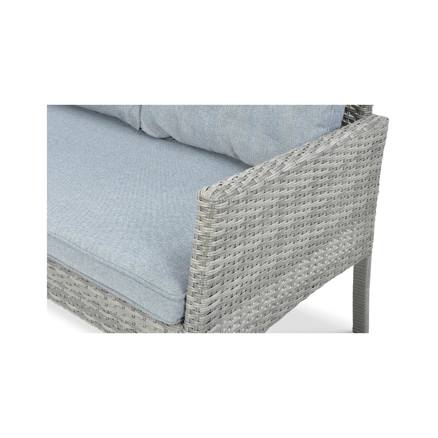 Naroznik technorattanowy Cortina Dolphin Grey