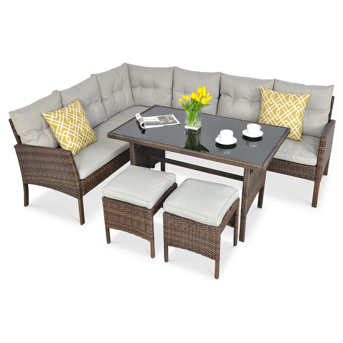 CORTINA CORNER BROWN