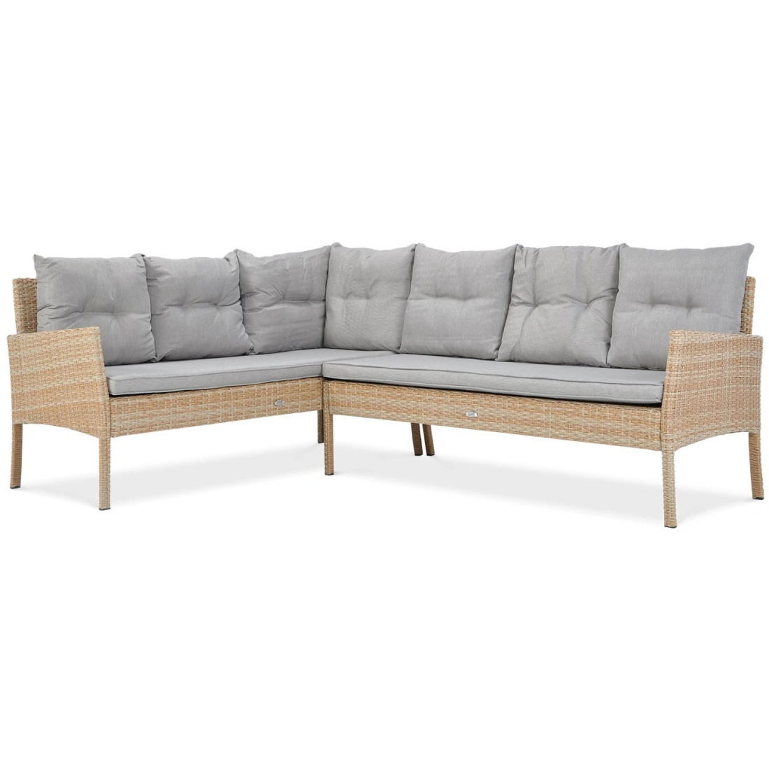 Naroznik technorattanowy Cortina Beige