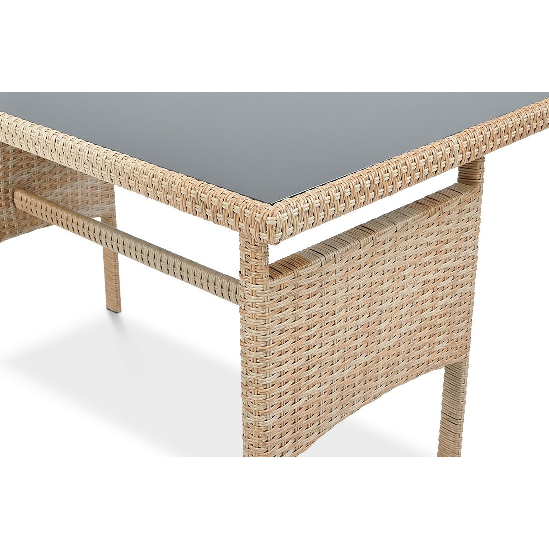 Naroznik technorattanowy Cortina Beige