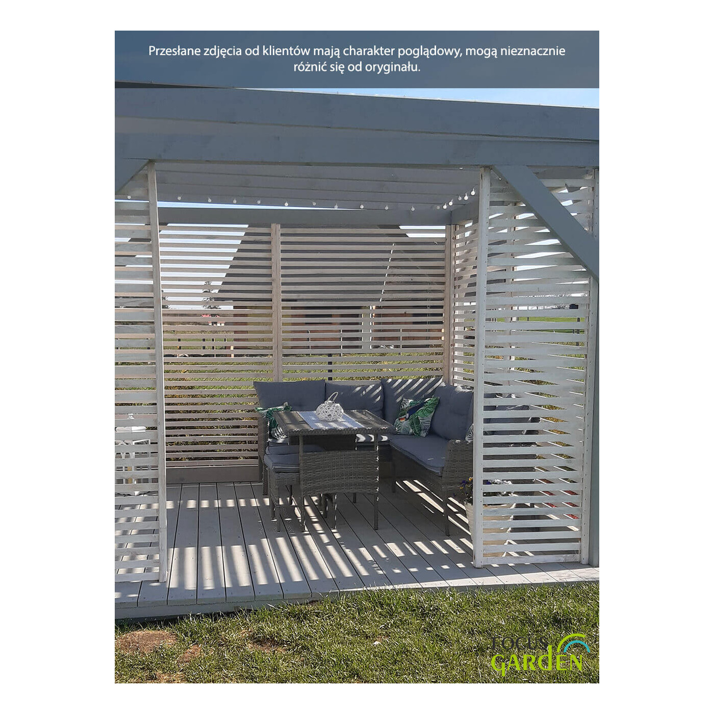 Naroznik technorattanowy Cortina Beige