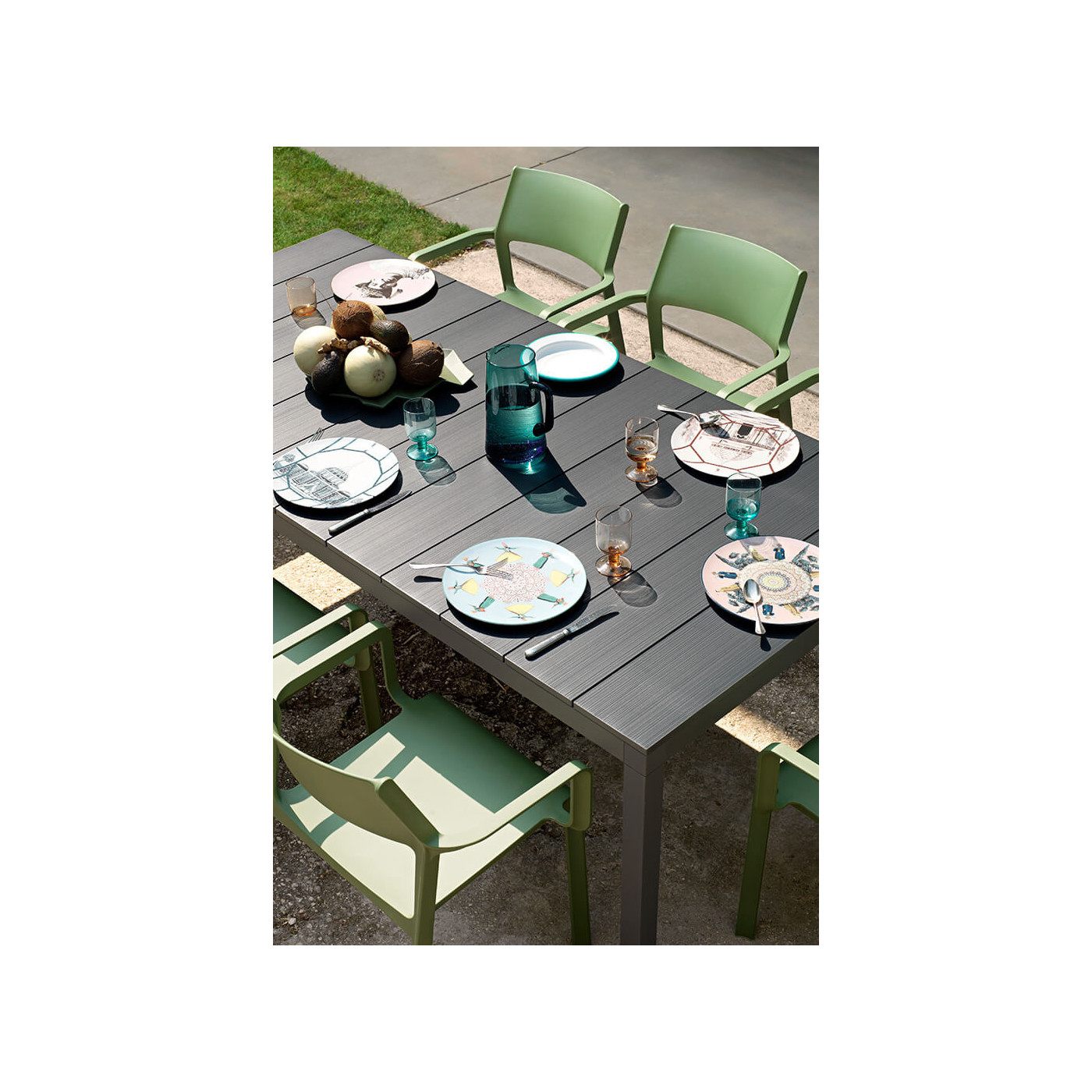 Krzesło ogrodowe Nardi Trill Grigio