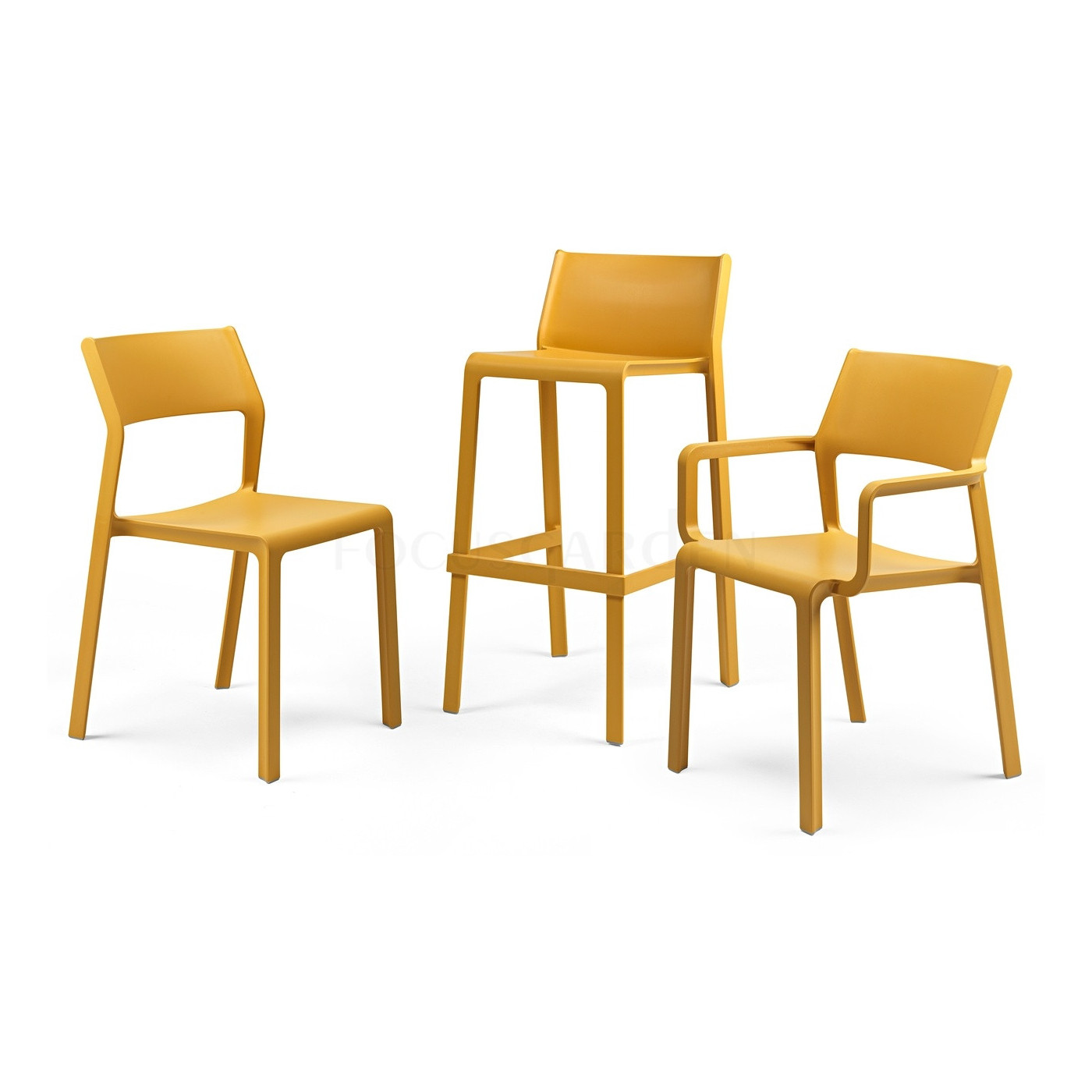 TRILL STOOL HOKER ANTRACITE