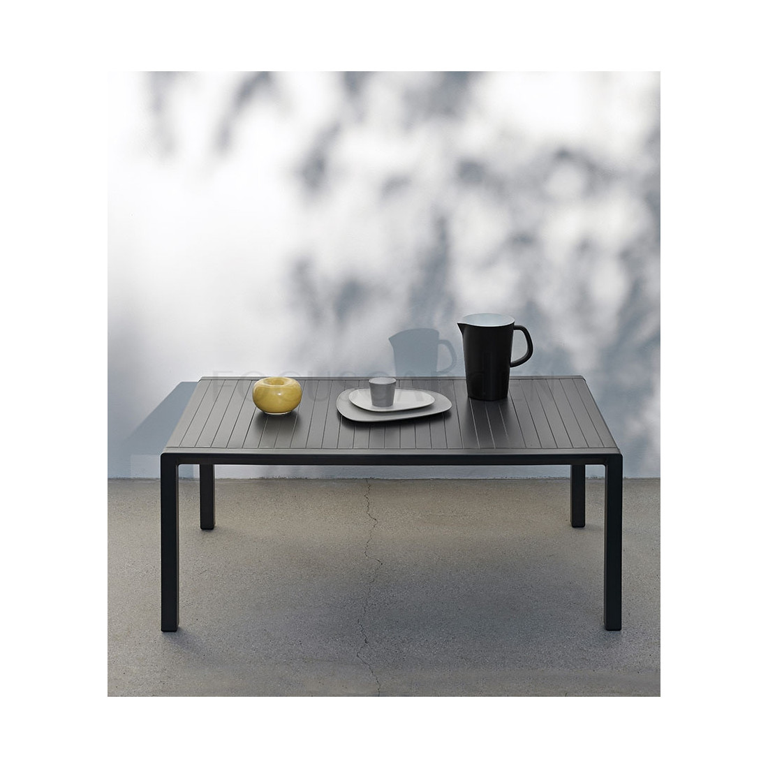 Stolik ogrodowy prostokątny Nardi ARIA 100 Bianco