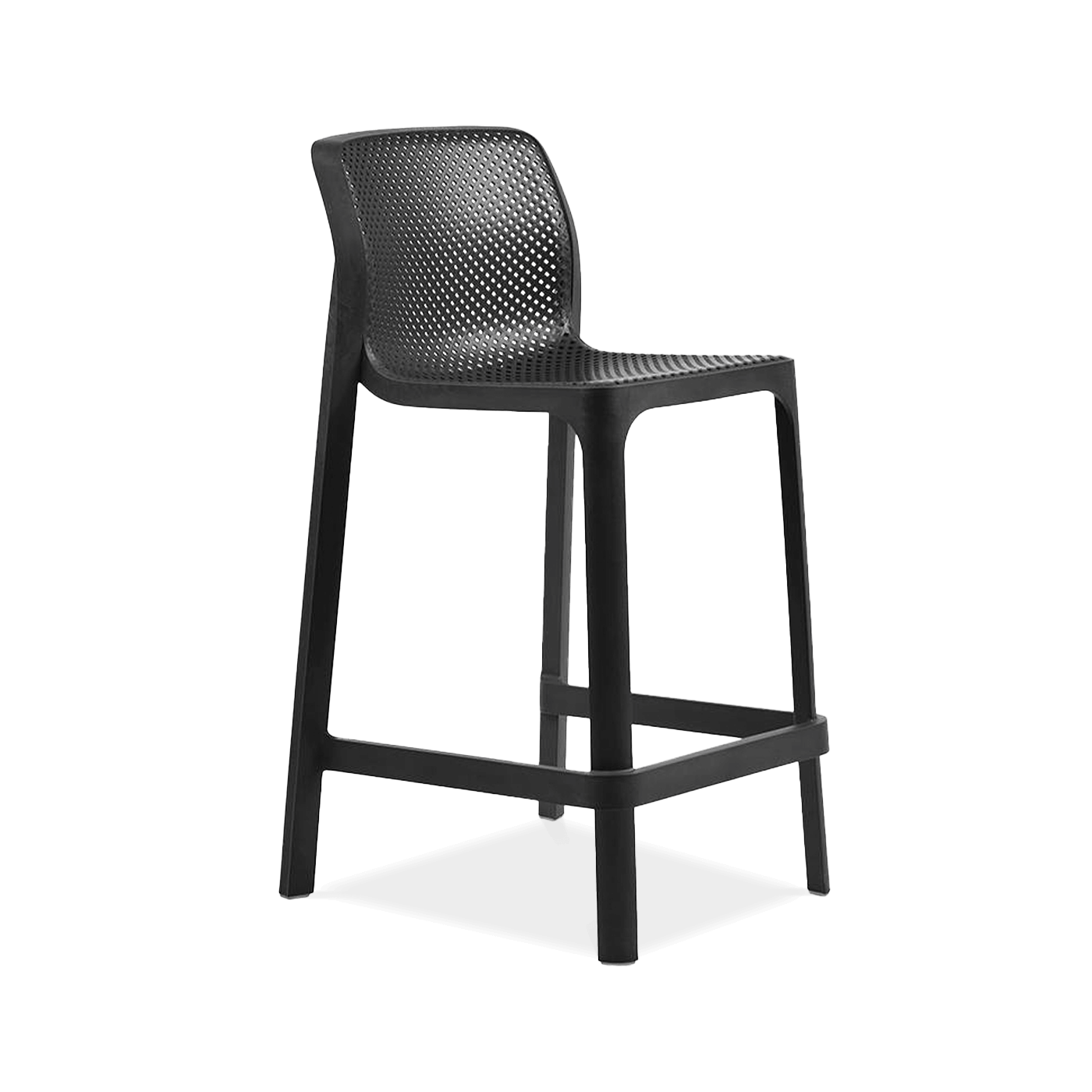 czarny stołek barowy 