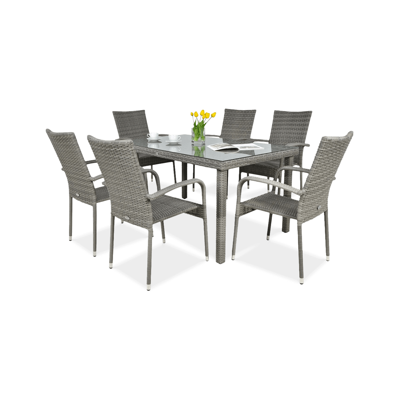 Meble Technorattanowe Fiestavenecja 61 - Dolphin Grey