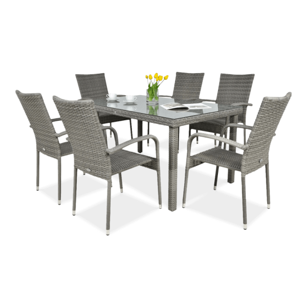 Meble Technorattanowe Fiestavenecja 61 - Dolphin Grey