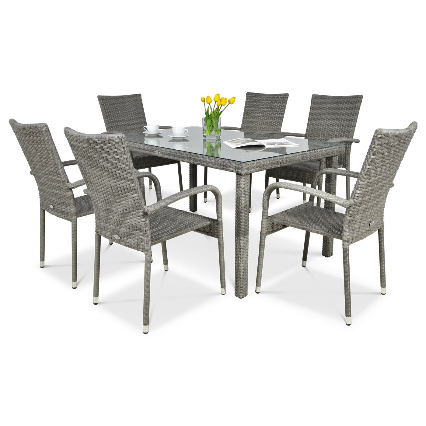 Meble Technorattanowe Fiestavenecja 61 - Dolphin Grey