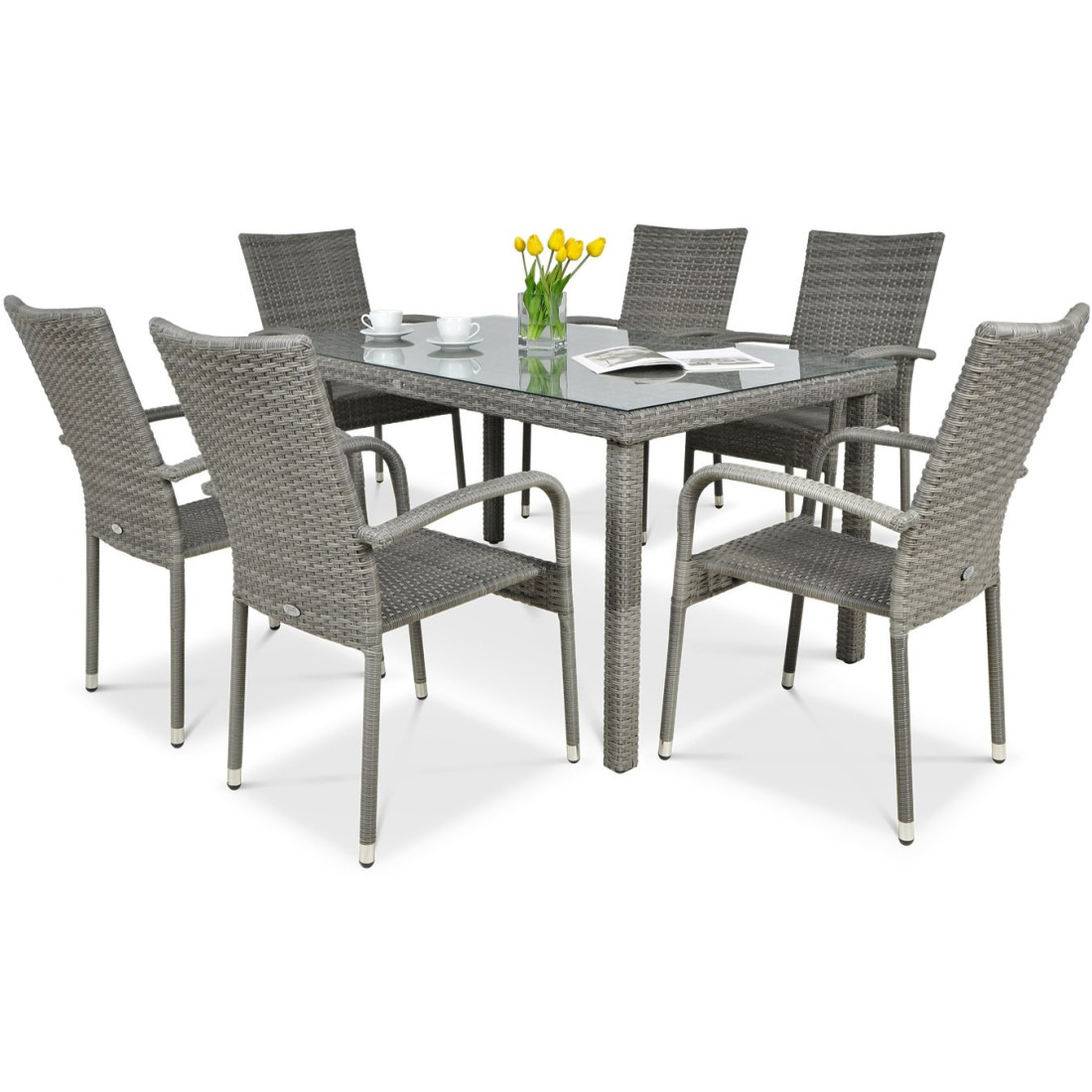 Meble Technorattanowe Fiestavenecja 61 - Dolphin Grey